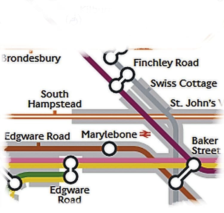 Tube Map For Claustrophobics The Railway Magazine