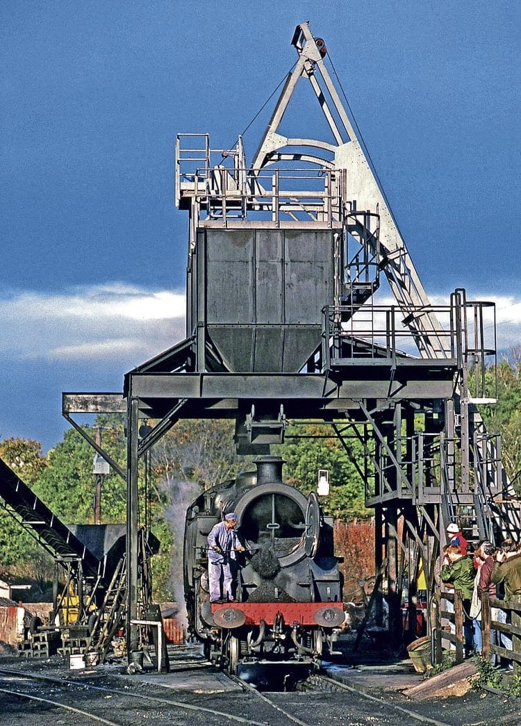 The coaling plant story Towers of Strength The Railway Magazine