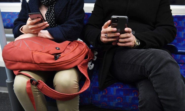 The number of women being sent sexually explicit images by strangers on trains, called cyber-flashing, is going largely unreported despite rise in incidents