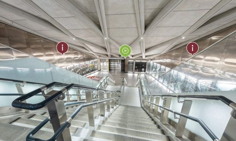 WATCH: 360-degree virtual tour of Farringdon Elizabeth line station