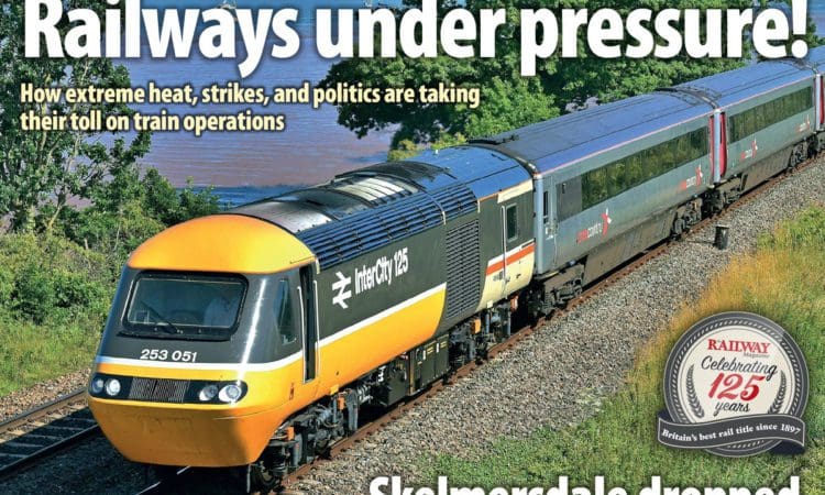 The Railway Magazine August 2022 issue front cover