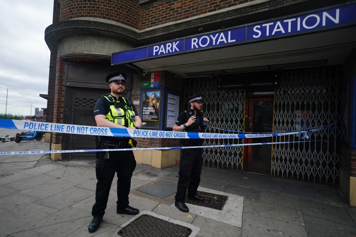 Woman dies after crash leaves Range Rover on Tube train track | The ...